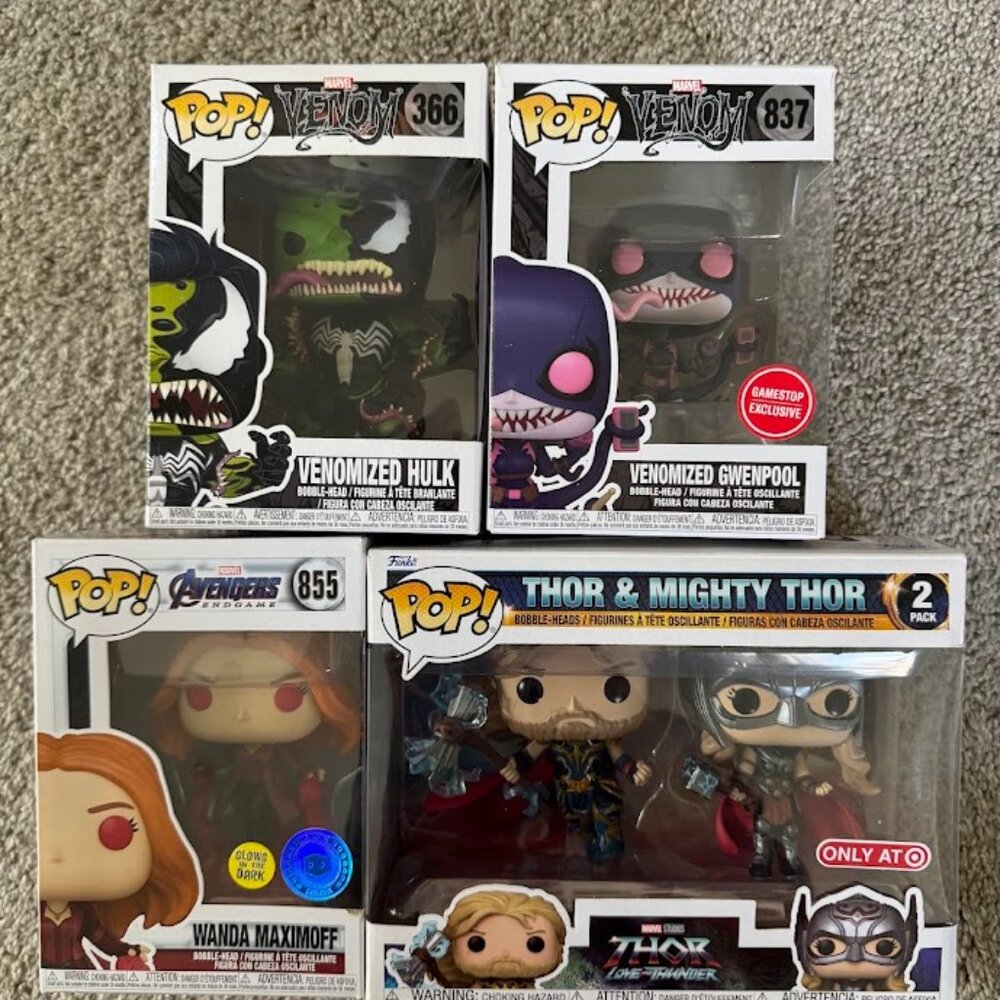 Marvel Comics Funko Pop Collection